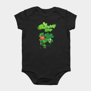St. Patrick Day Baby Bodysuit